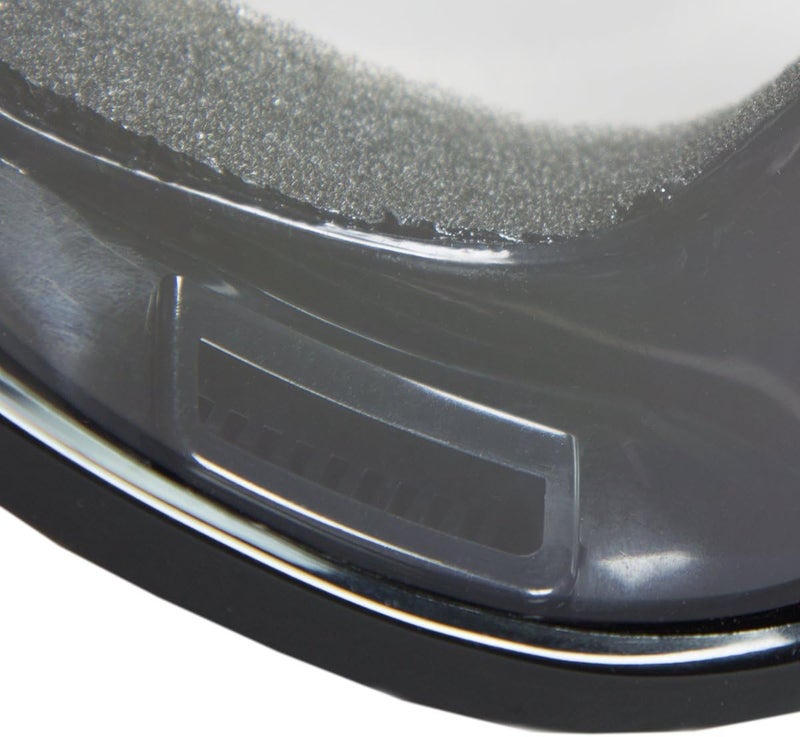 Raider 26-MX Black Frame/Clear Lens Adult MX Off-Road Goggles - Image 4