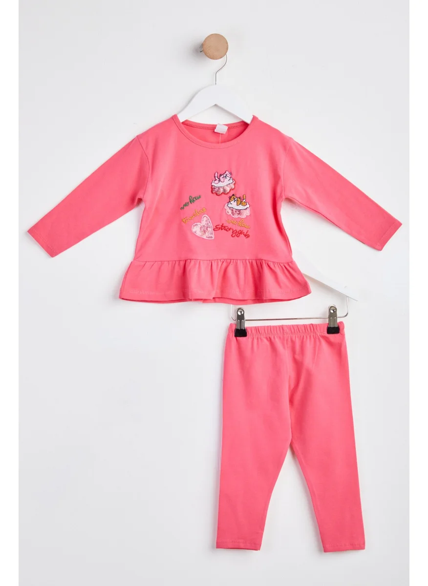 Tofisa 24288-FUSYA Embroidered Children's Set