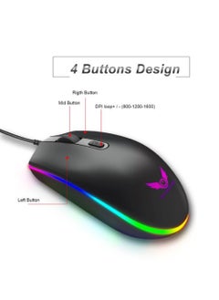 Rock Pow Wired Optical Gaming Mouse  - Image 2