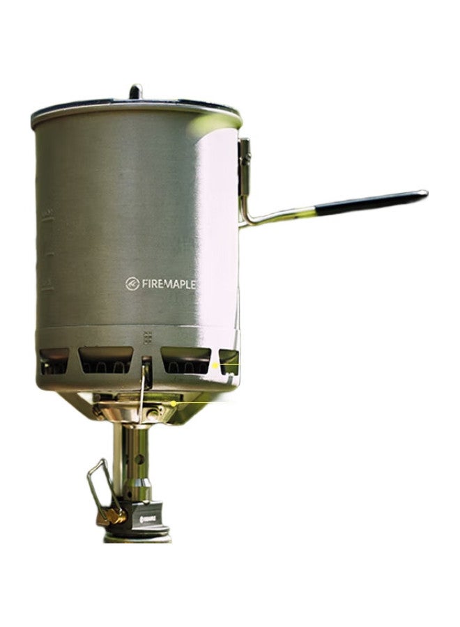 Fire-Maple Outdoor Camping Hiking Stove Cooking Set, Heat Collecting Steaming Pot Set, Portable Travel Picnic Day Trip Camping - Image 2