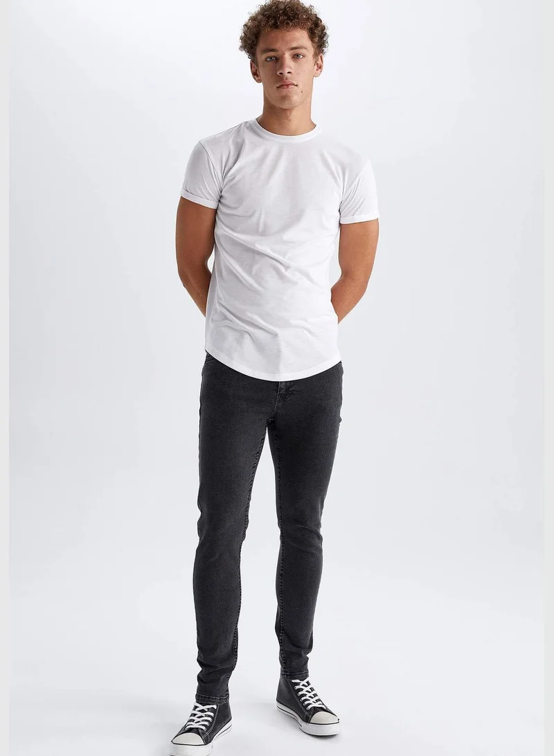 DeFacto Man Skinny Fit Denim Trousers