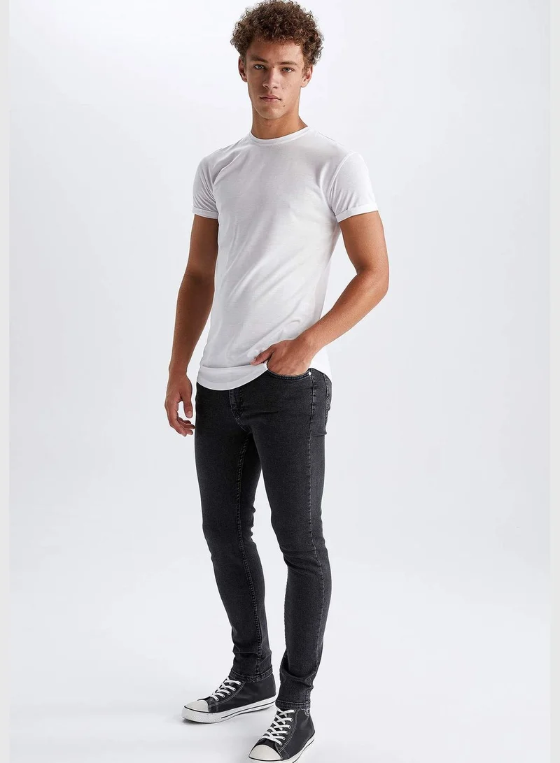 DeFacto Man Skinny Fit Denim Trousers