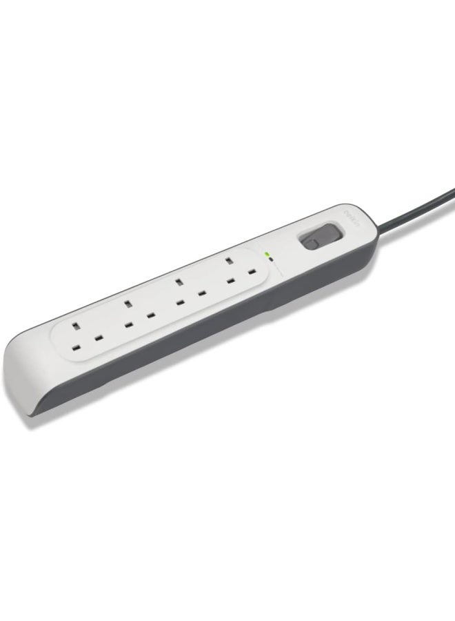 belkin Belkin 4 Way 2 Meter Surge Protection Strip  - Image 5