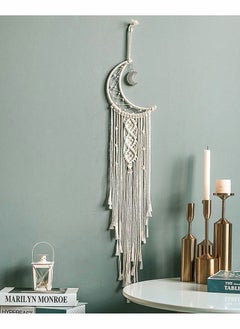 Y&D Moon Dream Catcher Handmade Wall Decor, Bedroom Boho Home Decor Gifts for Girls Mom  - Image 5