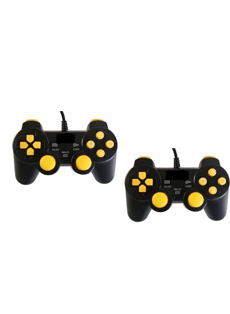 TWINS USB2.0 - Double  controller Gamepad With 2 Analoge Stick For Each One, High Quality - Image 1