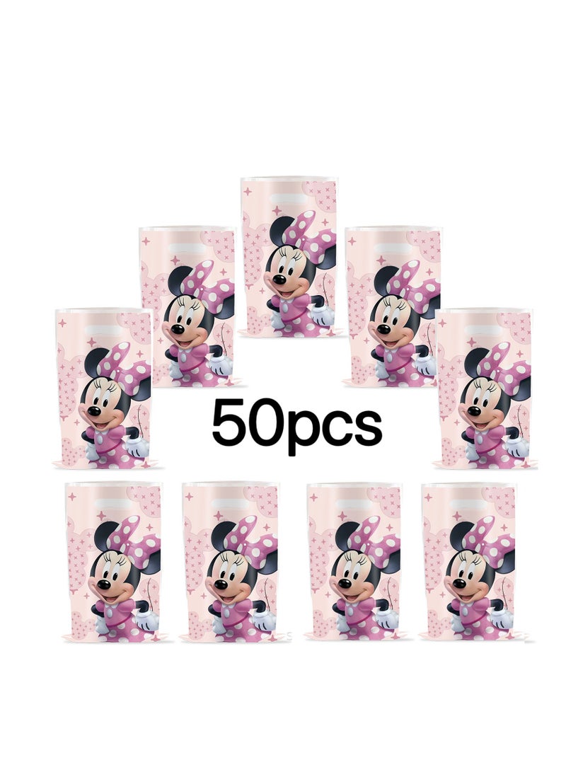Generic 50 Pieces Candy Bag Tote Bag Birthday Party Decorations Gift Bags - Image 1