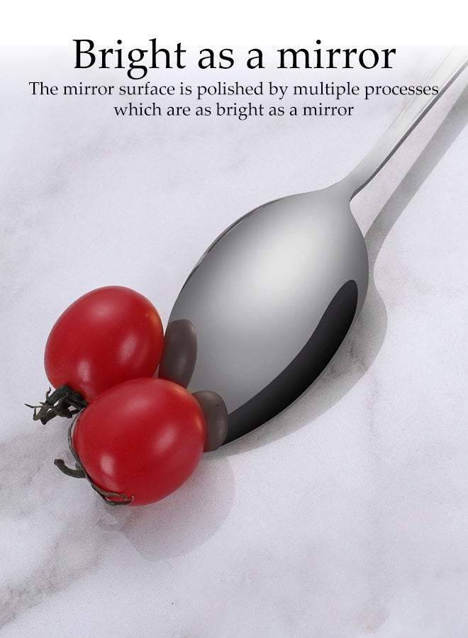 DUNISO 10pcs Stainless Steel Camping Cutlery Kit Portable Picnic Cutlery Set with Storage Bag 2 Person Outdoors Dinnerware Set with Spoons Forks Plate for Hiking, Road Trips,Picnics,Camping Adventures - Image 5