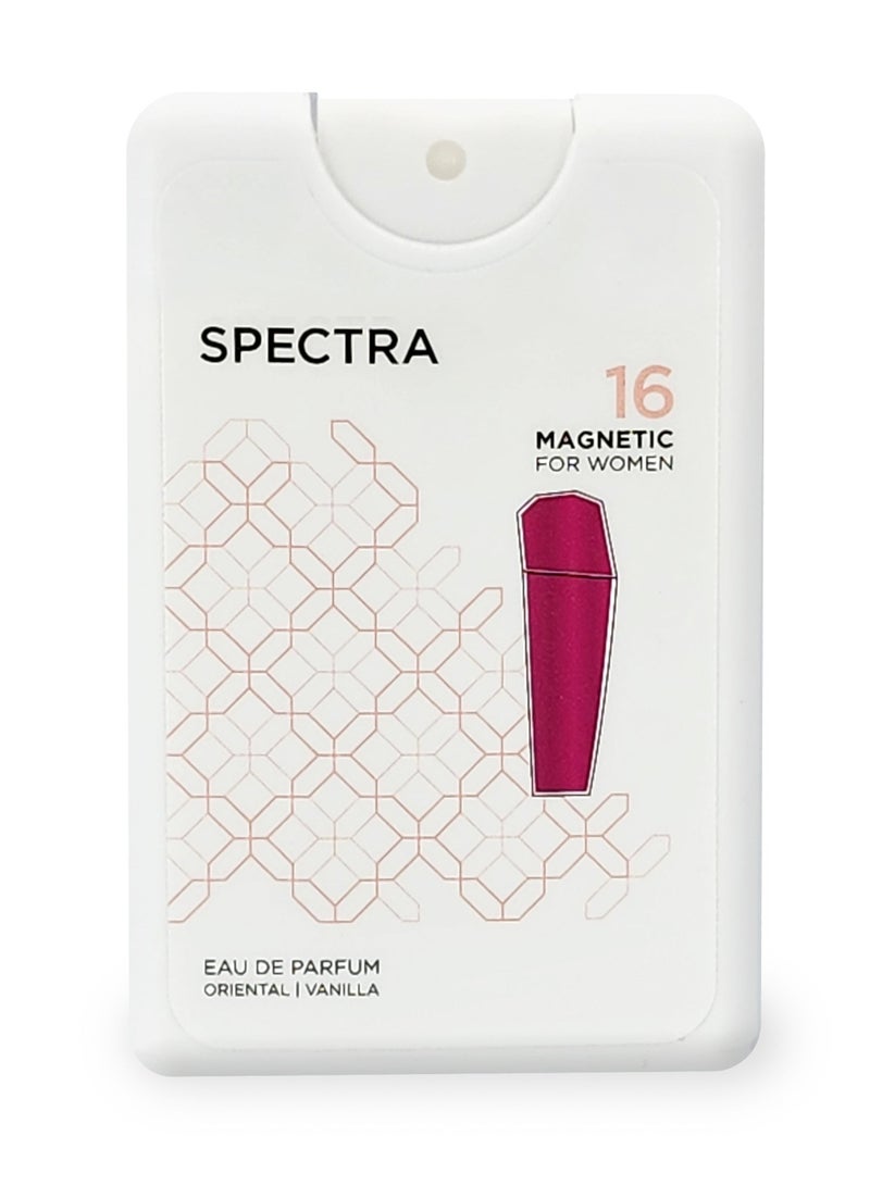 سبكترا بوكيت 016 عطر ماغينتك او دي بيرفيوم للنساء - 18مل - Image 2