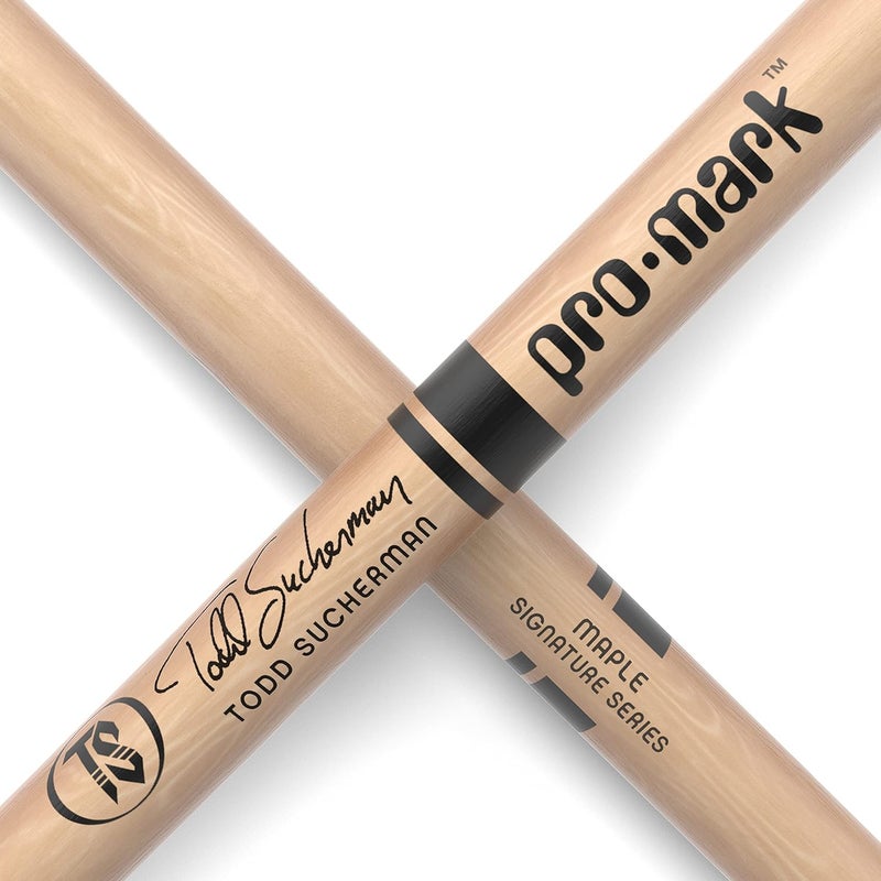 ProMark American Maple 330 Wood Tip Drumsticks - Todd Sucherman Autograph Model - Image 5