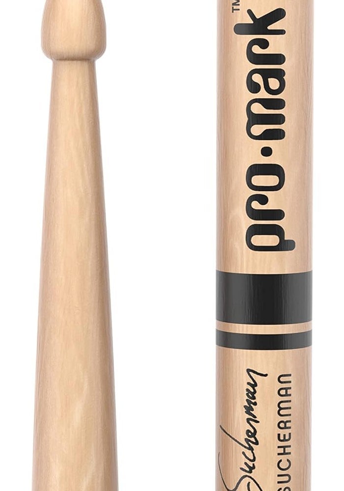 ProMark American Maple 330 Wood Tip Drumsticks - Todd Sucherman Autograph Model - Image 2