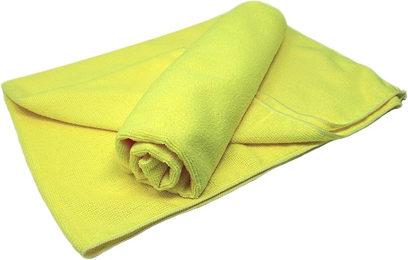 Clay Roberts Extra Large Microfibre Towels, Pack of 6 - Ideal for Car & Motorbike Drying and Cleaning - Image 5