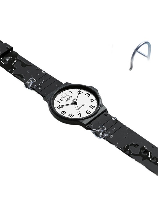 ZGO Cinnamoroll Watch For Women, Students, Primary And Secondary School Students, Children, Exam Watch 8522 Black - Image 1