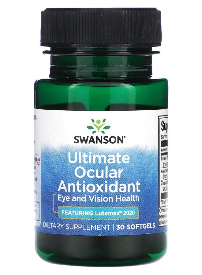 SWANSON Ultimate Ocular Antioxidant 30 Softgels
