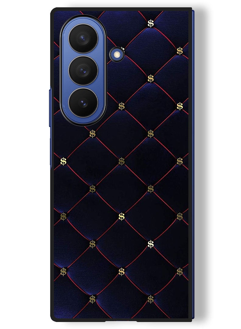 Theodor Case Compatible with Samsung Galaxy Z Fold 7 - 8 Inch Protection Shockproof Bumper Cover Dollar Stapers - Image 1