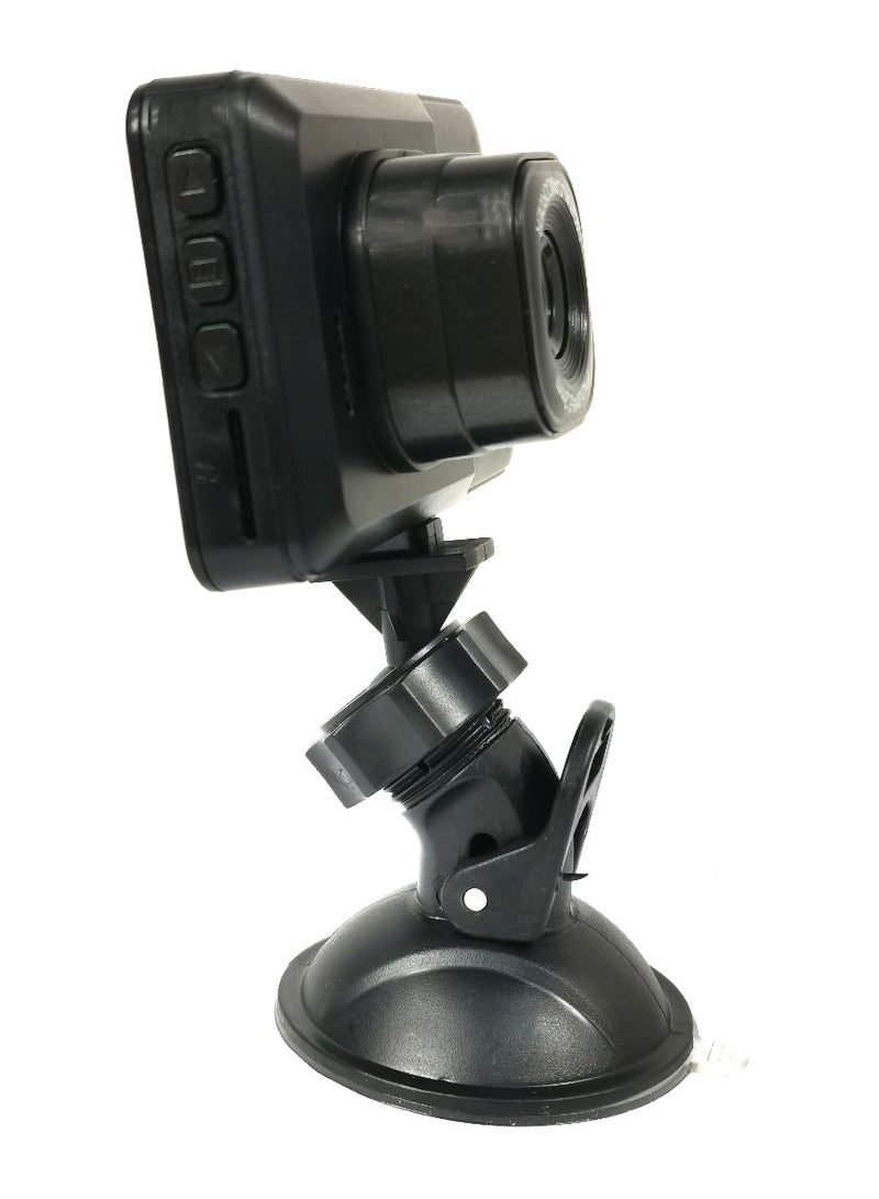 دبليو دي آر "كاميرا سيارة Cemara Dash Cam بدقة 1080 بكسل عالية الدقة مع مستشعر G وكشف الحركة والتسجيل المتكرر" - Image 5