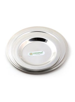 Coconut Stainless Steel Lids/Ciba - Set of 4 - Dimension - 12.5 Cms / 13.5 Cms / 15.5 Cms / 17.5 Cms