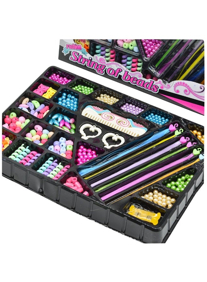 صناعة الأسورة بالخرز مع زينة للشعر - 004 - Image 2