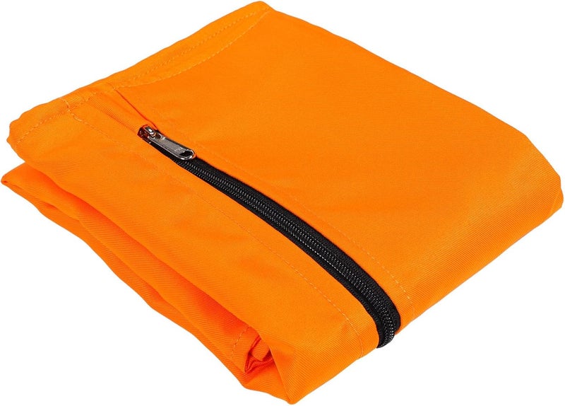 Pet Laundry Bag for Dogs Medium Orange Polyester Mesh Washable Clothes Protector Anti-Tangle Deformation Resistant for Pet Clothing in Washing Machine - Image 1
