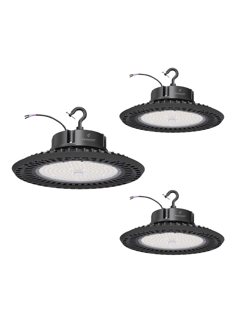 FORMOST FORMOST LED High Bay Light 200W | IP65 Waterproof | 5 Years Warranty | High Efficiency Industrial and Commercial Light for Warehouses and Factory | Cool White (PACK OF 3)  - Image 1