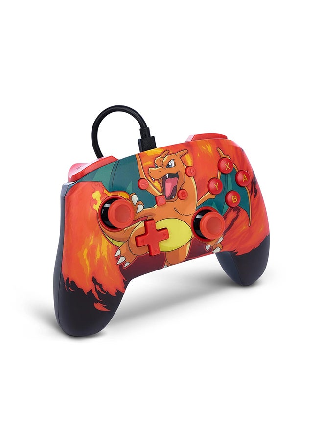PowerA Enhanced Wired Controller for Nintendo Switch - Pokémon: Charizard Vortex - Image 3