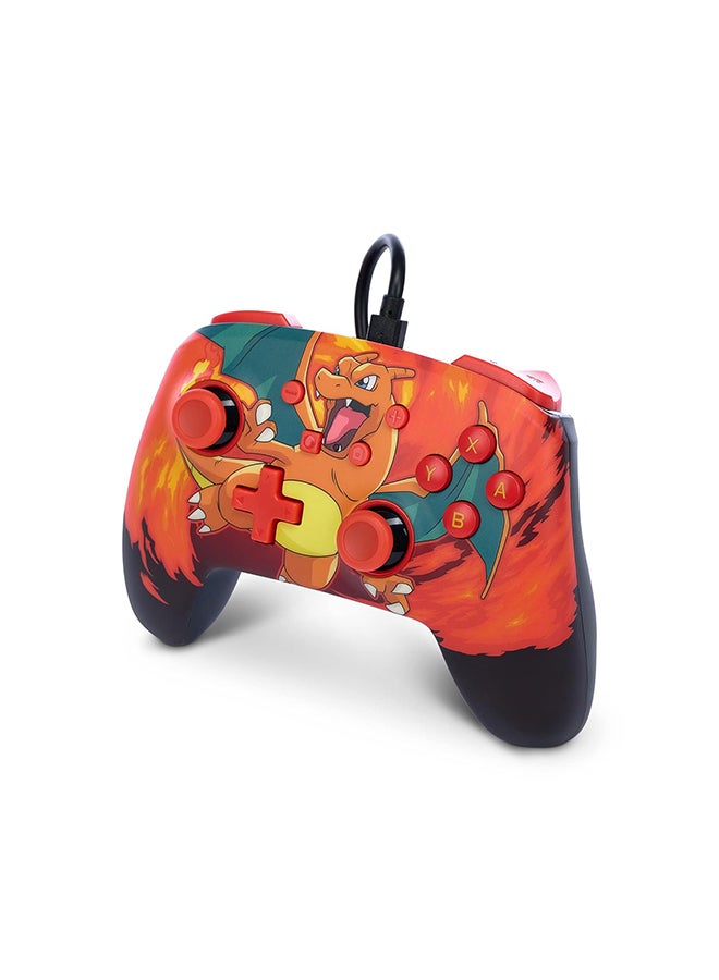 PowerA Enhanced Wired Controller for Nintendo Switch - Pokémon: Charizard Vortex - Image 5