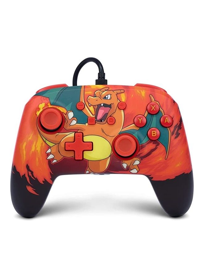 PowerA Enhanced Wired Controller for Nintendo Switch - Pokémon: Charizard Vortex - Image 1