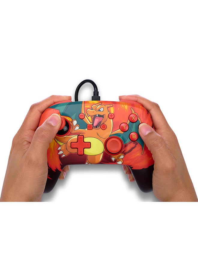 PowerA Enhanced Wired Controller for Nintendo Switch - Pokémon: Charizard Vortex - Image 2