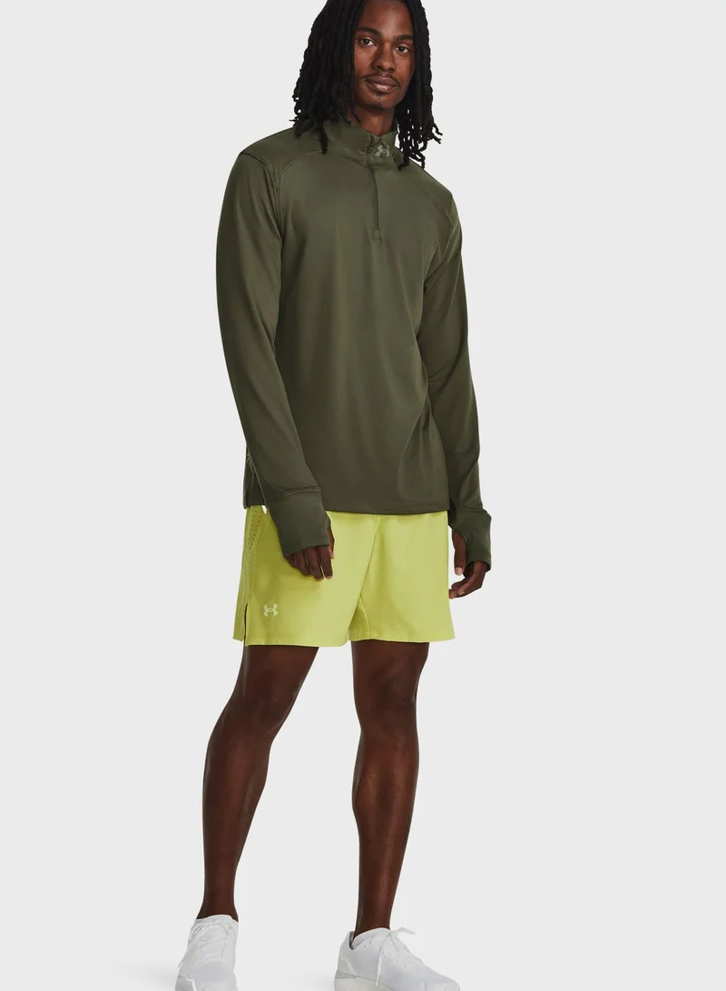 UNDER ARMOUR Qualifier Run 1/4 Zip Through