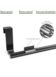 Excefore Kitchen Towel Holder, Over The Door Towel Rack, Over Cabinet Towel, Dish Towel Holder for Kitchen Cabinet, Towel and Wash Cloth Hanging Storage Accessories  - Image 3