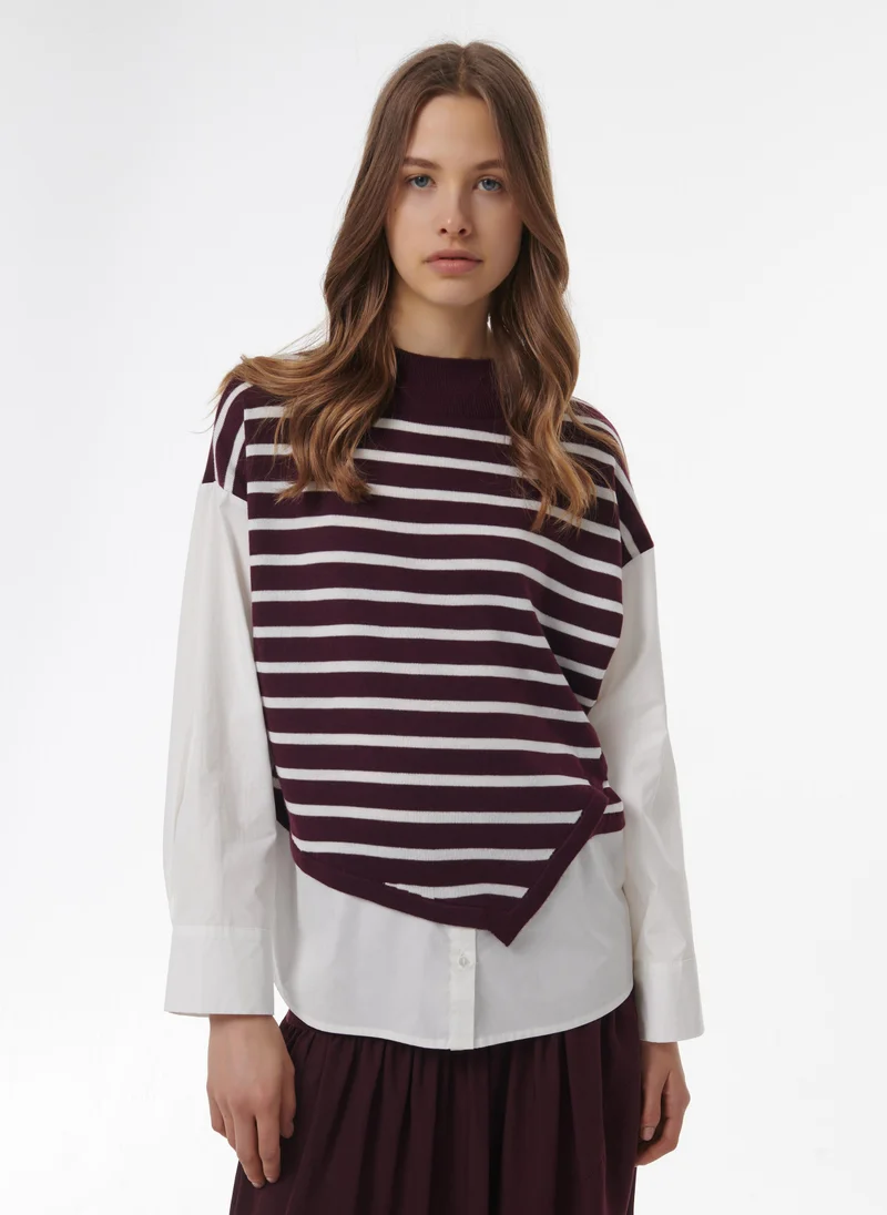 Leem  Knitted Vest Shirt for Women | Best Price UAE