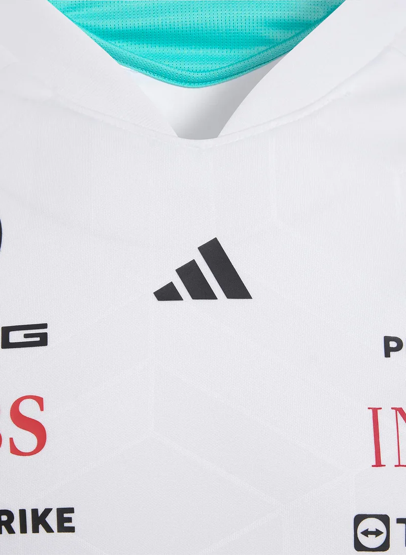 Adidas WHITE Youth Mercedes Driver Jersey  | Best Price UAE