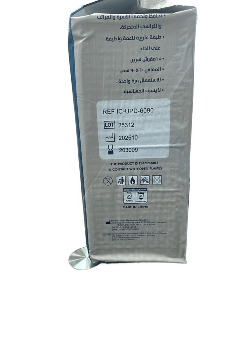 iCare I care 25pcs Disposable underPads, Absorbent Bed Pads for Adults, Kids, Elderly, 60x90 - Image 5