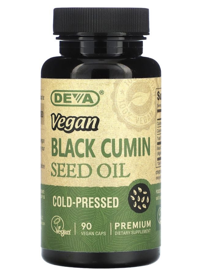 Deva Vegan Black Cumin Seed Oil 90 Vegan Caps