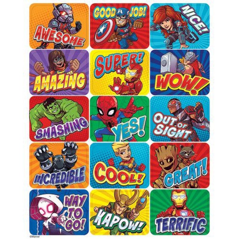 Eureka Marvel Super Hero Adventure Stickers - Success