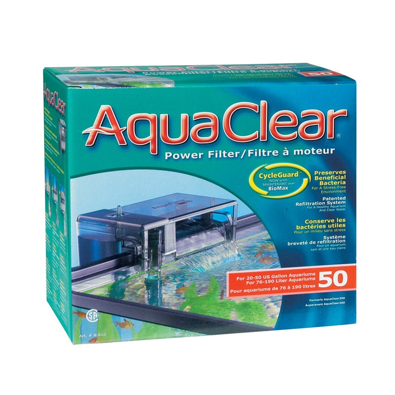 AquaClear 50 Power Filter, Fish Tank Filter for 20- to 50-Gallon Aquariums (Packaging may vary) - Image 3