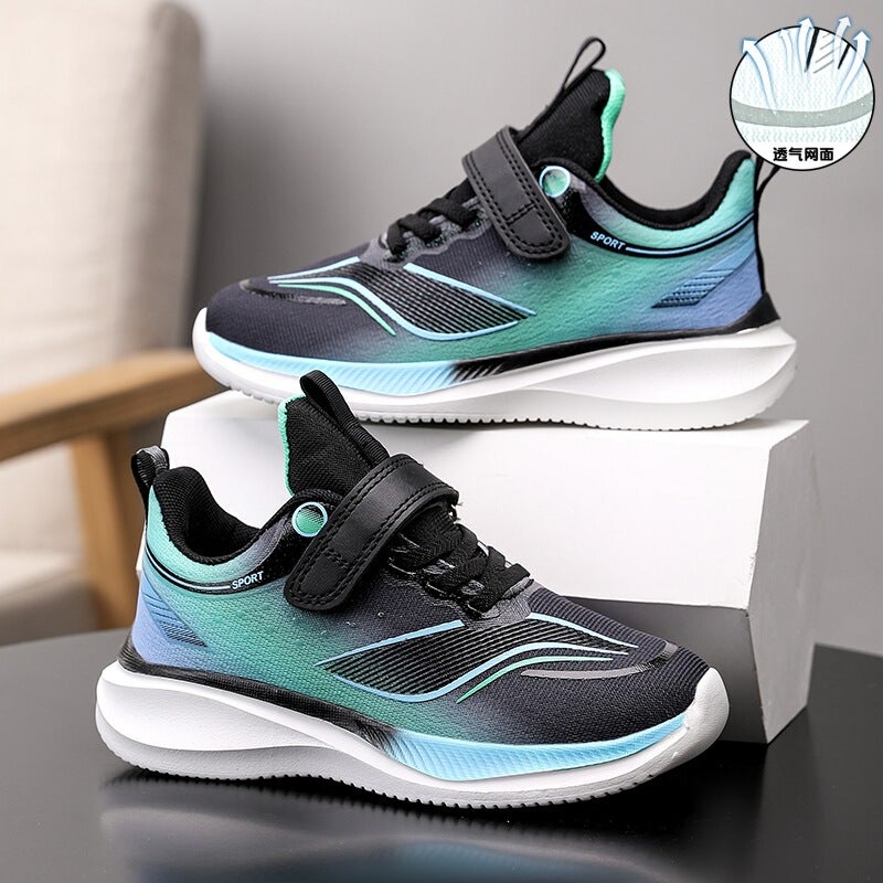 Mesh Sneakers Lightweight Flexible Sole Walking Shoes For Kids Indoor And Outdoor Activities - Image 3