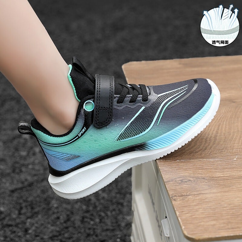 Mesh Sneakers Lightweight Flexible Sole Walking Shoes For Kids Indoor And Outdoor Activities - Image 1