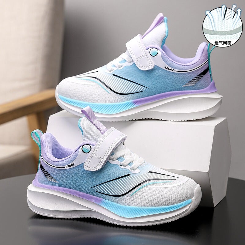 Mesh Sneakers Lightweight Flexible Sole Walking Shoes For Kids Indoor And Outdoor Activities - Image 4