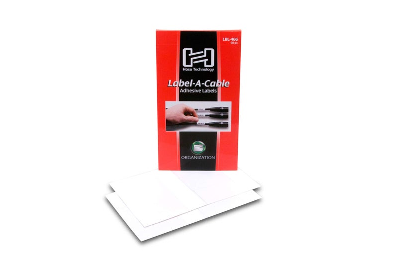 Hosa LBL-466 Label-A-Cable Cable Labels, 60 pieces - Image 4