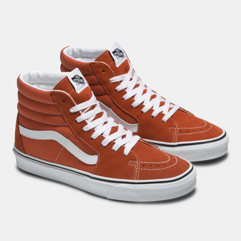 Vans Orange Sk8-Hi Unisex Shoes  | Best Price UAE