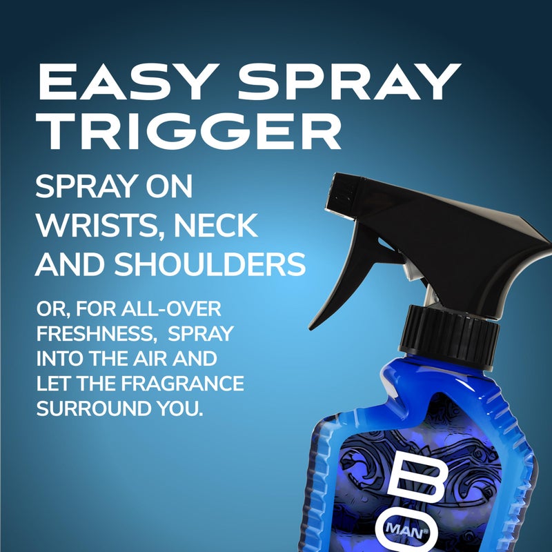 BOD man Fragrance Body Spray, Really Ripped Abs, 8 fl oz - Image 4