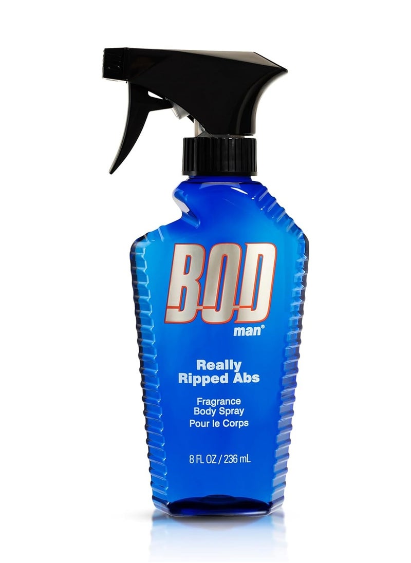 BOD Man BOD Man Fragrance Body Spray, Really Ripped Abs, 8 fl oz  - Image 1