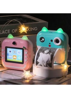 Generic Mini-clapper Printing Camera Can Be Wrong To Print Multi-function High-definition Camera Children's Toys Wholesale-Color:Blue Standard  - Image 2