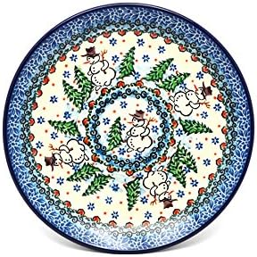 Polish Pottery Gallery Polish Pottery Plate  SaladDessert 7 34  Unikat Signature U4661 - Image 1