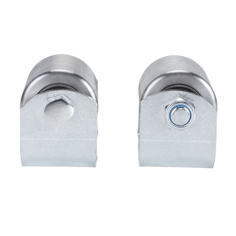 Trailer Rollers 2 X 2 Inch Weld On Robust Heavy Duty Steel - Ball Bearing Long Lasting Efficiency RV Skid Wheels for Low Rise Trailers Motorhomes Travel Trailers - Image 1