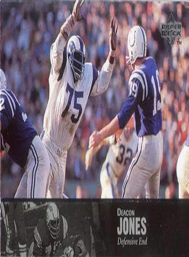 Upper Deck 1997 UD Legends Football #42 Deacon Jones Los Angeles Rams Official Upper Deck NFL Alumni Trading Card - Image 1