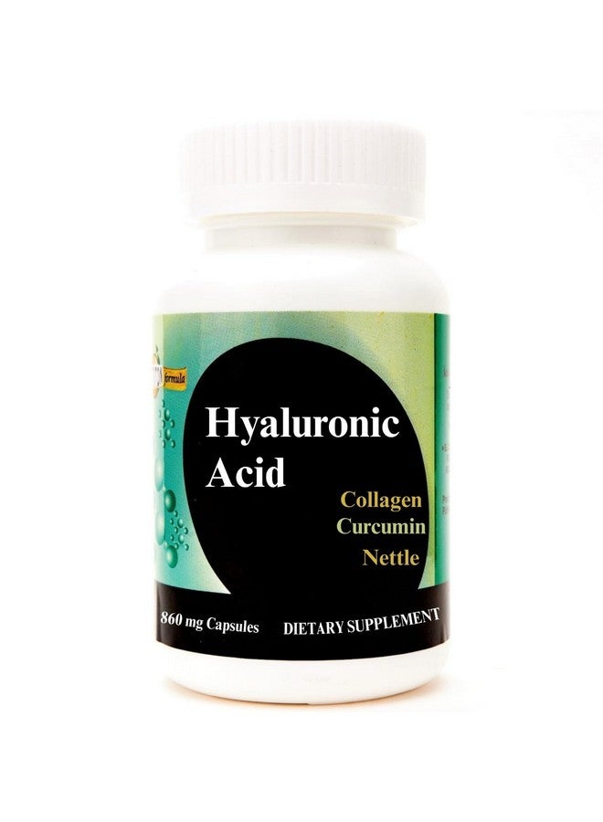 Generic Hyaluronic Acid Supplement, Natural Skin Hydration, Advanced Joint Support. Type II Hydrolyzed Collagen, Turmeric, Glucosamine, Chondroitin, 30Caplets 860Mg  - Image 1