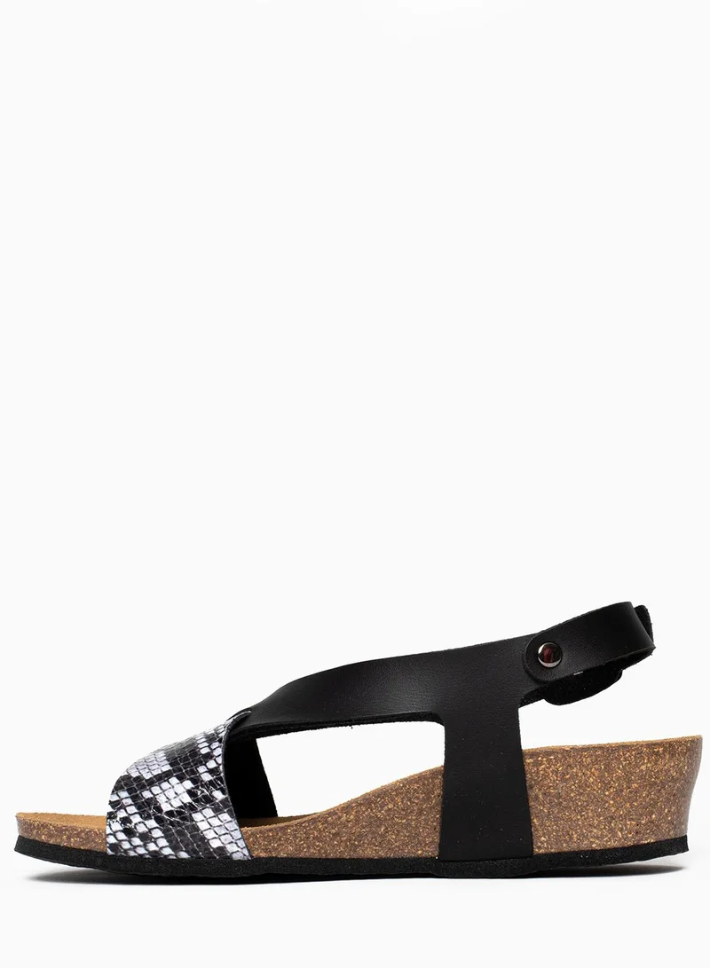 BAYTON  Salamanque Multi Strap Wedge Sandals for Women | Best Price UAE