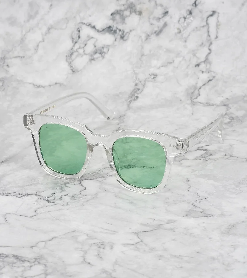  اكسبليست باوتس نظارات شمسية أنيقة ويليام كلير - أخضر فاتح للجنسين