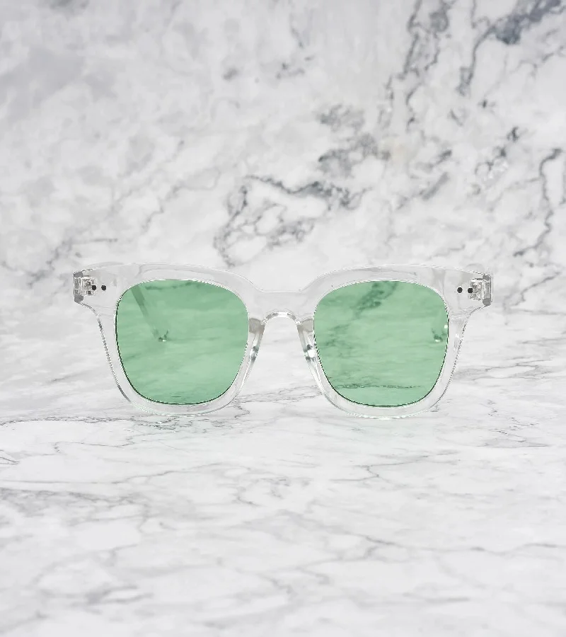  اكسبليست باوتس نظارات شمسية أنيقة ويليام كلير - أخضر فاتح للجنسين